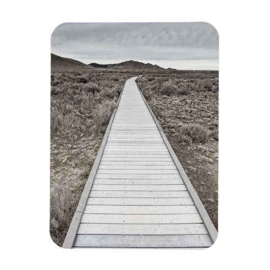 Boardwalk door de woestijn magneet (Verticaal)