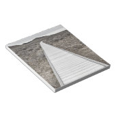 Boardwalk door de woestijn notitieblok (Schuin)