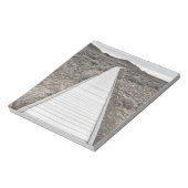 Boardwalk door de woestijn notitieblok (Linkerzijde)