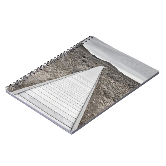 Boardwalk door de woestijn notitieboek (Linkerzijde)