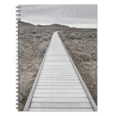 Boardwalk door de woestijn notitieboek (Voorkant)