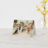 Boardwalk Girls Kaart (Gele Bloem)