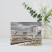 Boardwalk in Atlantic City, NJ Briefkaart (Staand voorkant)