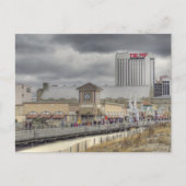 Boardwalk in Atlantic City, NJ Briefkaart (Voorkant)