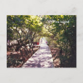 Boardwalk in Davis Park op Fire is dat. Briefkaart (Voorkant)