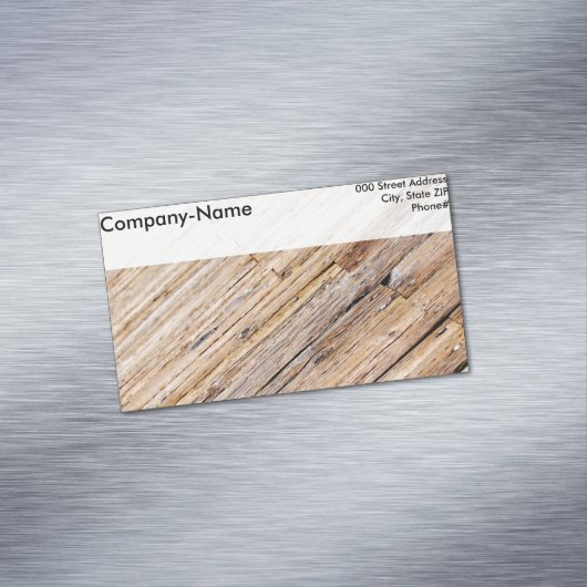 Boardwalk Magnetisch Visitekaartje (Voorbeeld)