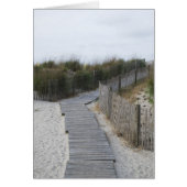 Boardwalk naar Beach Atlantic City New Jersey (Voorkant)