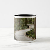 Boardwalk naar Nelson Herfsten, Franklin - Gordon Tweekleurige Koffiemok (Center)