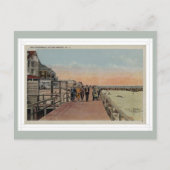 Boardwalk op Zee Bright New Jersey Briefkaart (Voorkant)