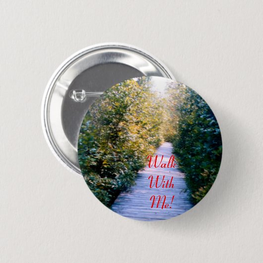 Boardwalk Ronde Button 5,7 Cm (Voorkant /achterkant)