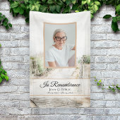 Boardwalk to Beach Viering van het leven Begrafeni Spandoek