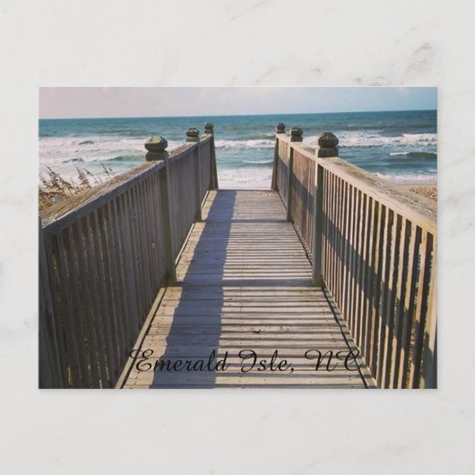 Boardwalk to the Beach Postcard Briefkaart (Voorkant)
