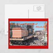 Boardwalk Uitzicht, Atlantic City NJ Vintage Briefkaart (Voorkant / Achterkant)