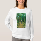 Boardwalk-Uitzicht bij Presidio T-shirt (Voorkant)