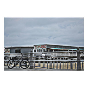 Boardwalk van Shirley Taylor Foto Afdruk