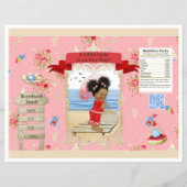 Boardwalk Victoriana Beach Summer Chip Bag Flyer (Voorkant)