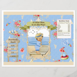 Boardwalk Victoriana Beach Summer Chip Bag Flyer