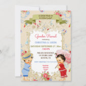 Boardwalk Victoriana Beach Summer Gender onthullin Kaart (Voorkant)