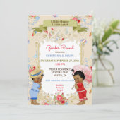 Boardwalk Victoriana Beach Summer Gender onthullin Kaart (Staand voorkant)