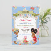 Boardwalk Victoriana Beach Summer Gender onthullin Kaart (Staand voorkant)