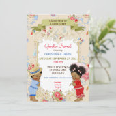 Boardwalk Victoriana Beach Summer Gender onthullin Kaart (Staand voorkant)