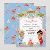 Boardwalk Victoriana Beach Summer Gender onthullin Kaart (Voorkant / Achterkant)