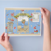 Boardwalk Victoriana Strand Zomer Chips Zak Flyer (Hand)