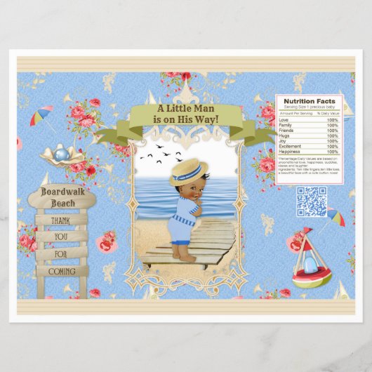 Boardwalk Victoriana Strand Zomer Chipszak Flyer (Voorkant)