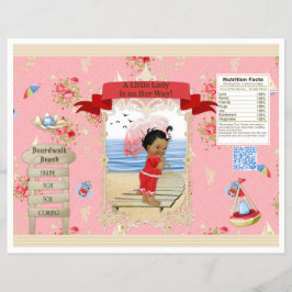 Boardwalk Victoriana Strand Zomer Chipszak Flyer