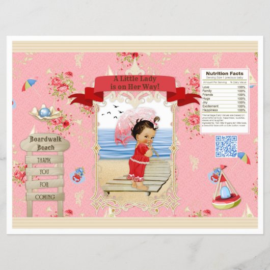 Boardwalk Victoriana Strand Zomer Chipzak Flyer (Voorkant)