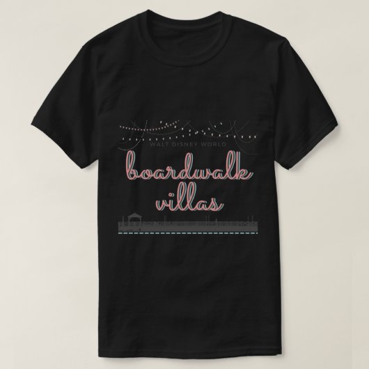 Boardwalk Villas Classic T-Shirt (Design voorkant)