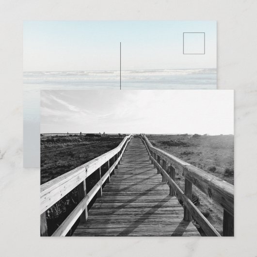 Boardwalk Walking Trail Florida Briefkaart (Voorkant / Achterkant)