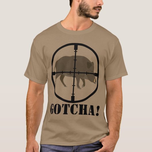 Boarjacht T-shirt (Voorkant)