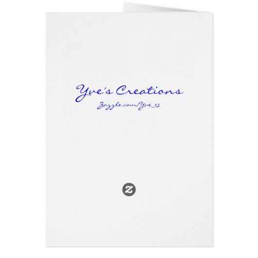 Boas Festas e um feliz Ano Novo Paarse Star I (Achterkant)