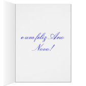 Boas Festas e um feliz Ano Novo Paarse Star I (Binnen (Rechts))