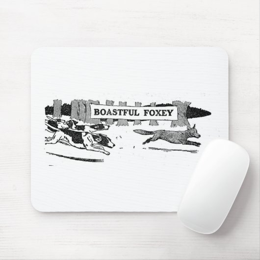 Boastful Foxy Muismat (Met muis)