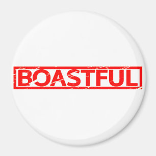 Boastful Stamp Magneet