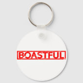 Boastful Stamp Sleutelhanger (Achterkant)