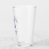 Boat Anchor Navy Blue Glas (Links)