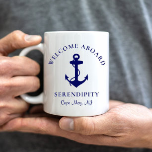 Boat Anchor Persoonlijk Koffiemok