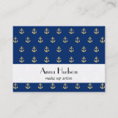 Boat Anchor, schip Anchor, kapitein boot, kapitein Visitekaartje (Voorkant)