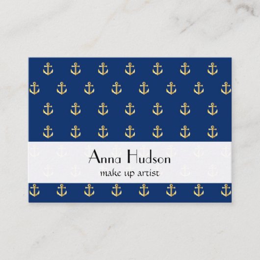 Boat Anchor, schip Anchor, kapitein boot, kapitein Visitekaartje (Voorkant)