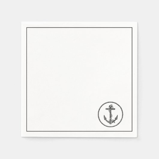 Boat Anchor Servet (Voorkant)