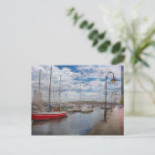 Boat - Baltimore, MD - One fine day in Baltimore Briefkaart (Staand voorkant)