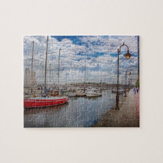 Boat - Baltimore, MD - One fine day in Baltimore Legpuzzel (Horizontaal)