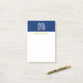 Boat Beach House Octopus Custom Post-it® Notes (Op bureau)