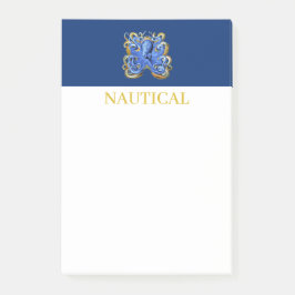 Boat Beach House Octopus Custom Post-it® Notes