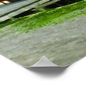 Boat bij oester Shack Poster (Hoek)