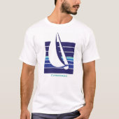 Boat Blues Square_Coronado t-shirt (Voorkant)