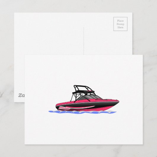 Boat Briefkaart (Voorkant / Achterkant)